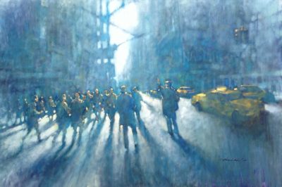 The Traffic Cop,42nd and Broadway, New York