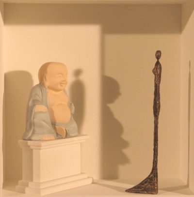 Budda Meets Giacometti