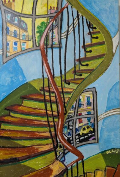 Paris Stairwell